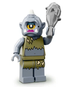 Lego Series 13 Lady Cyclops Minifigure with Stone Club - Picture 1 of 1