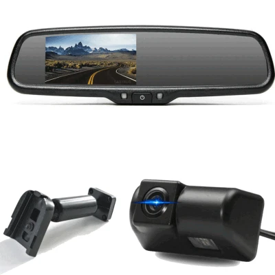4.3'' Car Replacement Mirror Monitor No.1 Bracket Backup Camera For Ford Transit - Image 1 of 4