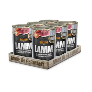 Belcando Lamm mit Reis & Tomate Hundefutter Nassfutter Dosen| 6 x 400 g - Bild 1 von 1