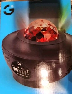 Galaxy Star Projector Light LED Ceiling Starry Night Wave Ocean Space Music Lamp - Picture 1 of 21