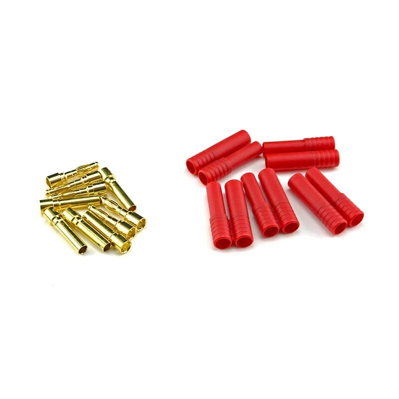 HobbyStar HXT4MM Bullet Connectors 5-PACK RC LiPo Turnigy banana housing US SHIP - Image 1 of 1