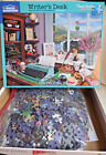 WRITER'S DESK  BY STEVE READ - Complete - WHITE MOUNTAIN 1000 pc. PUZZLE #1493
