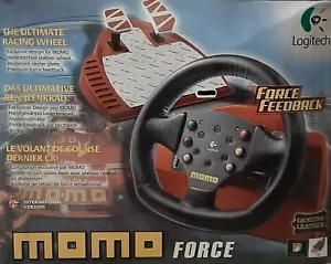 Volante e Pedaliera MOMO FORCE LOGITECH International Version NUOVA+GRAN PRIX 3 - Bild 1 von 4