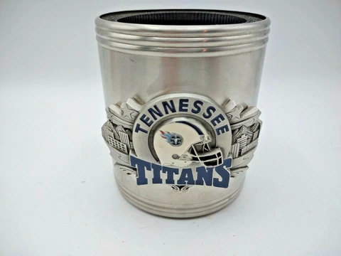 Tennessee Titans Stainless Steel Can Cooler Koozie  #58 Cover