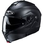HJC C91 Flip-Up Motorcycle Motorbike Helmet - Matt Black