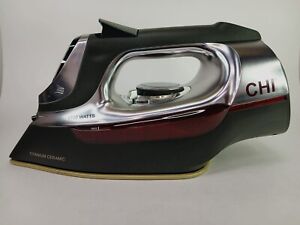 CHI Steam Iron for Clothes with Titanium Infused Ceramic Soleplate, 1700 Watts, 