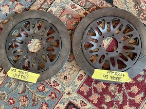 Floating Brake Rotors For Honda CBR600 F4 99-00, CBR900RR 92-93, VFR800 98-05 - Foto 1 di 6