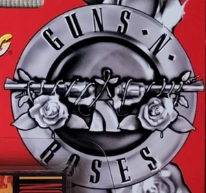 Johnny Lightning Rock Art GUNS ROSES 1977 Oldsmobile Delta 88 & 1971 Chevy Vega - Bild 1 von 24
