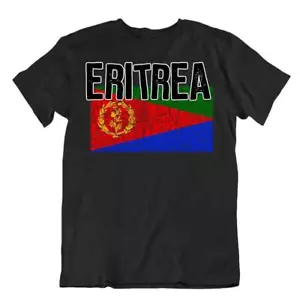 Camiseta bandera de Eritrea recuerdo de viaje regalo patriota turismo orgullo nacional - Imagen 1 de 43