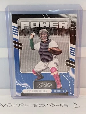 Roy Campanella Power  Panini Absolute Baseball MLB Card No. PO-2 - Image 1 of 3