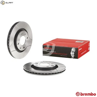 2x BRAKE DISC 09.8695.75 FOR PEUGEOT PARTNER/Box/Body/MPV/FURGON/Van/URBANA 1.0L - Image 1 of 4