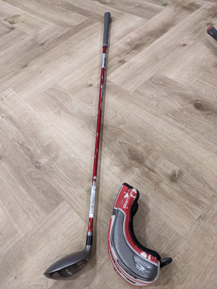 Left Hand Cobra Baffler Red #4 Hybrid / 22 Degree / Stiff Flex Tour AD G 70 - Image 1 of 4