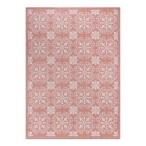 Rugshop Outdoor Rug Transitional Geometric Textured Indoor Outdoor Rug Patio Rug - Picture 1 of 226