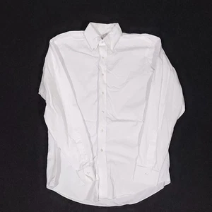 Brooks Brothers Oxford Shirt Mens 15.5-36 Madison Fit White Non Iron Button Up - Picture 1 of 11