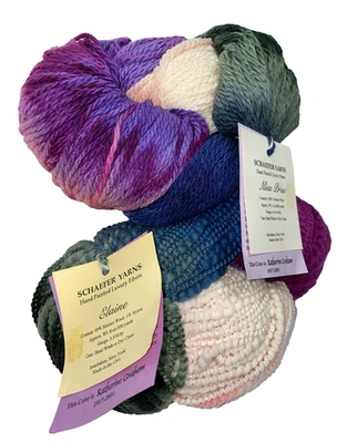 Hilos Schaefer pintados a mano Elaine y Miss Priss color Katharine Graham Foto 1 de 4