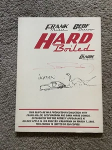 HARD BOILED Geof Darrow & Frank Miller SIGNED 1 2 3 Golden Apple Slipcase 1992 - Picture 1 of 2