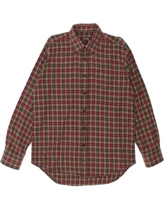 RIONERO Camicia Uomo Grande Rosso Check BL05 - Foto 1 di 4