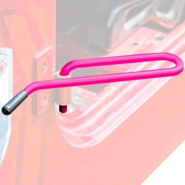 For Jeep CJ7 1976-1986 Steinjager J0046580 Wire Design Hot Pink Foot Pegs Foto 1 de 1