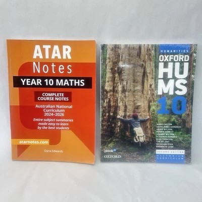 Oxford Humanities 10 Vic Curriculum 2022 2nd ed NEW plus ATAR Notes - Image 1 of 4