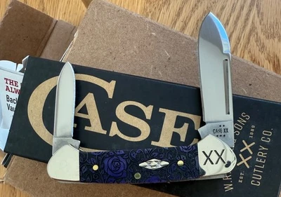 CUCHILLO CASE ULTRA VIOLETA BABY BUTTERBEAN NUNCA USADO EN CAJA #62132 SS D6 Foto 1 de 3