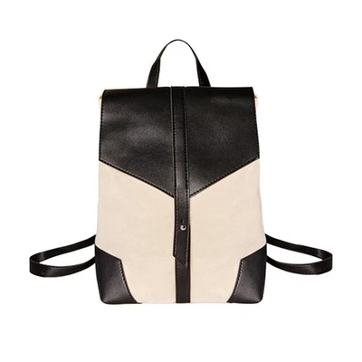 Mochila Deux Lux Demi negra blanca nueva con etiquetas nueva en paquete Foto 1 de 4