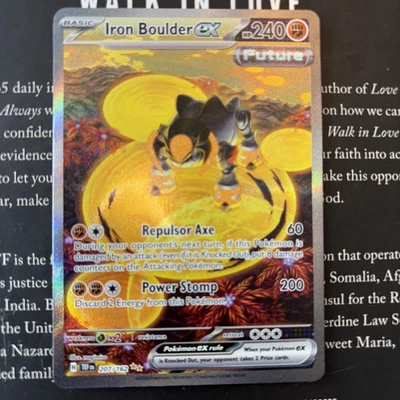 Iron Boulder ex 207/162 Sv05: Temporal Forces Holo - Image 1 of 4