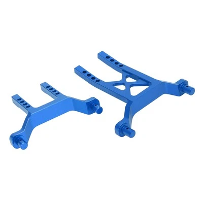 (Blue)RC Metal Front Rear Body Mounts Shell Post For LaTrax Teton DOB - Image 1 of 4