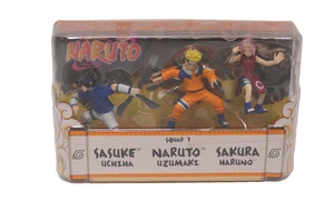 Shonen Jump Naruto Squad 7 Sasuke, Naruto, Sakura Mattel NEW SEALED PACKAGE - Picture 1 of 6