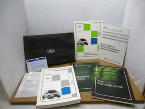 OEM 2012 FORD TRANSIT VAN OWNERS MANUAL GUIDE BOOKS SET WITH ZIP UP CASE - Picture 1 of 6
