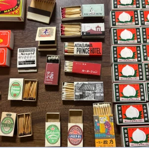 Selten! Antiker Tivoli, Tuborg etc. Leere, keine Streichhölzer Streichholzschachtel 34 Schachteln Japan - Bild 1 von 12