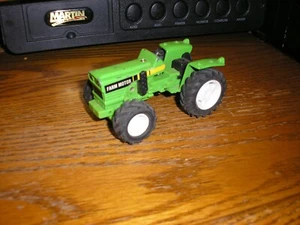 RARE Vintage 3 3/4" long Farm Tractor with pull front wheel drive back action - Picture 1 of 5