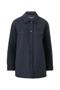 NWT ILSE JACOBSEN ART34 QUILTED JACKET - in BLACK, sz: EU34 - Picture 1 of 8