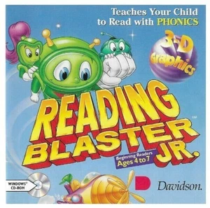 READING BLASTER JR DAVIDSON 1995 +1Clk Windows 11 10 8 7 Vista XP Install - Picture 1 of 5