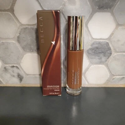 Becca Ultimate Coverage 24 Hour Full Coverage Foundation 1.0 OZ  Cacao New - Image 1 of 4