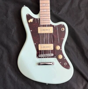 REVELATION RJT60/12 M - 12 STRING ELECTRIC GUITAR, SEA FOAM GREEN - Picture 1 of 7