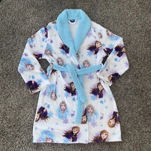FROZEN Bath Robe Girls Size 8, 10-12 Pajamas Bathrobe Elsa Anna Princess NEW NWT - Picture 1 of 7