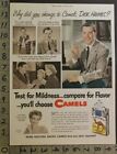 1952 CAMEL CIGARETTE DICK HAYMES ACTOR MOVIE STAR TELEVISION FILM SMOKE AD 29502