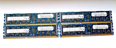 64GB (4x16GB) Hynix 2Rx4 PC3-12800R-11-12-E2 Server Ram /DIMM - Bild 1 von 2