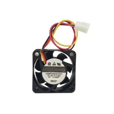 109P0424H701 for Sanyo Cooling Fan 4015 DC24V 0.08A 40*40*15mm 3Pin - Image 1 of 2