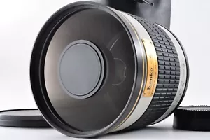 Kenko Mirror lens 500mm F6.3DX for Nikon F Manout Near mint w/Case From Japan - Picture 1 of 17