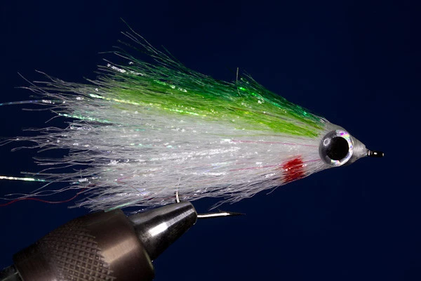 Fliegentom Shad Streamer Charteuse/weiß (Salzwasser) - Bild 1 von 1