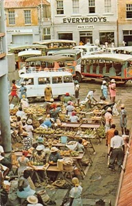 Grenada - ST. GEORGE'S - Hauptplatz und Marktplatz - Verlag. Karibik Tourist Pro - Bild 1 von 2