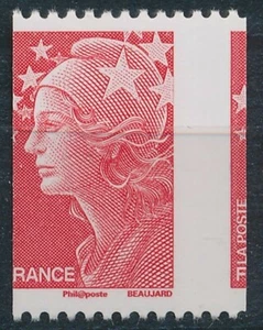 Timbre France 4240** Piquage a cheval Variété ref D 14/3 - Picture 1 of 1