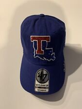 NCAA Louisiana Tech Bulldogs Hat Cap Blue Adjustable Snapback ‘47 Brand NWT