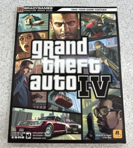 Brady Games - GTA 4 Grand Theft Auto IV Signature Series Strategy Guide Book - Picture 1 of 6