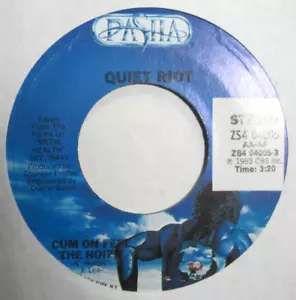 QUIET RIOT * 45 * Cum On Feel The Noize * 1983 * UNPLAYED MINT USA PASHA Orignal - Picture 1 of 1