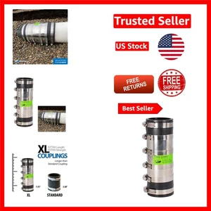 Accoppiamento Tubo Flessibile XL da 2 Pollici con Scudo Inox per Connessioni Resilienti - Foto 1 di 9