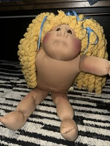 Escultura suave Big Curl 2008, muñeca Cabbage Patch - Imagen 1 de 7