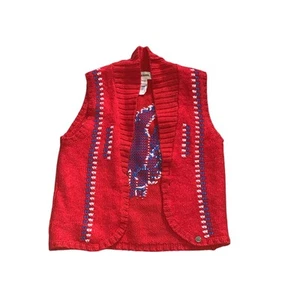 Diesel 100% Wool Knit Vest Size XS - Picture 1 of 5