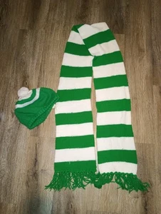 Celtic 60" Club Bar Schal & Beanie - grün/weiß - Bild 1 von 7